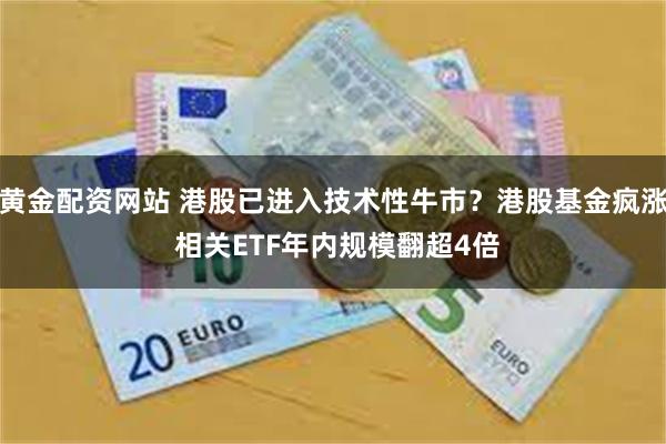 黄金配资网站 港股已进入技术性牛市？港股基金疯涨 相关ETF年内规模翻超4倍