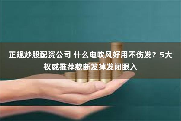 正规炒股配资公司 什么电吹风好用不伤发？5大权威推荐款断发掉发闭眼入