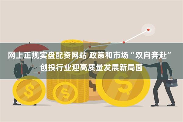 网上正规实盘配资网站 政策和市场“双向奔赴” 创投行业迎高质量发展新局面